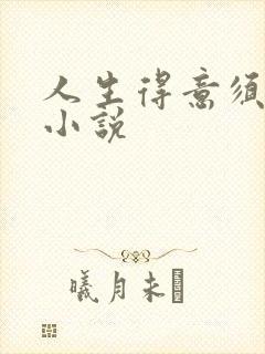 人生得意须纵欢小说