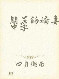 朋友的娇妻hd中字