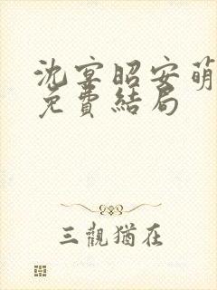 沈宴昭安萌全文免费结局