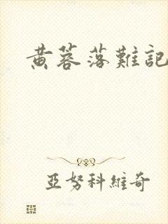 黄蓉落难记阅读