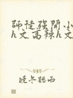 师徒强开小嫩苞h文高辣h文