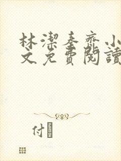 林洁秦齐小说全文免费阅读最新章节