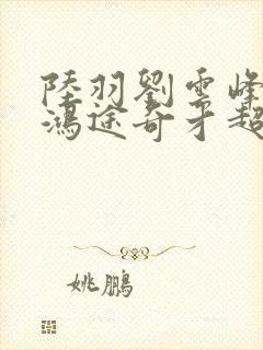 陆羽刘云峰小说鸿途奇才超前更新封面