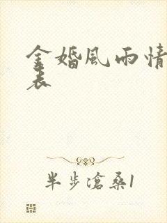 金婚风雨情演员表