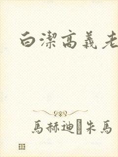 白洁高义老七