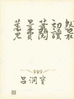 叶晨萧初然小说免费阅读最新章节