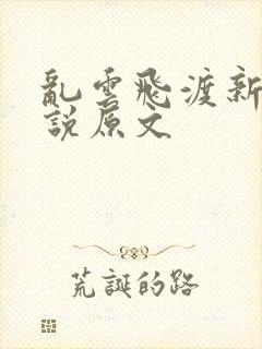 乱云飞渡新编小说原文