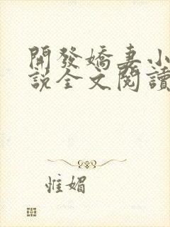 开发娇妻小楠小说全文阅读最新章节