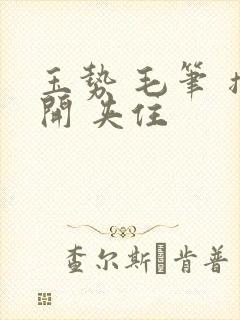 玉势 毛笔 撑开 夹住