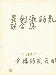 最刺激的乱岳小说合集