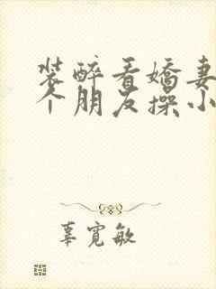 装醉看娇妻被两个朋友操小说封面