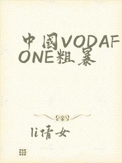 中国VODAFONE粗暴封面