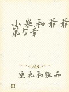 小米和爷爷系列第5章封面