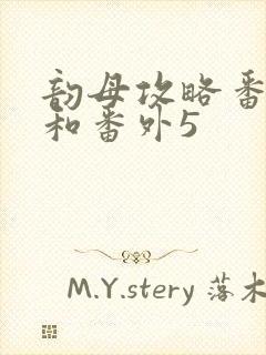 韵母攻略番外4和番外5封面