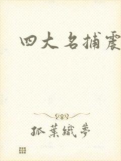 四大名捕震关东