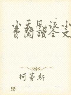 小天风流小说免费阅读全文最新章节