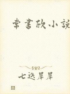 常书欣小说