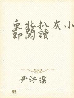 东北扒灰小说分节阅读