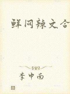 鲜网辣文合集封面