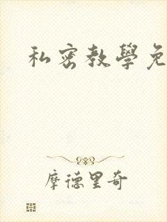 私密教学免费封面