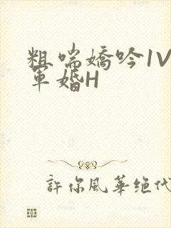 粗喘娇吟1V1军婚H封面