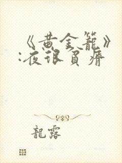 《黄金笼》作者:夜很贫瘠