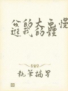 公的大龟慢慢挺进我的体封面