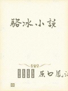 骆冰小说