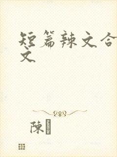 短篇辣文合集h文