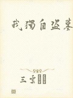 我独自盗墓封面