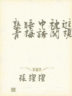 熟睡中被进了H青梅诱哄视频