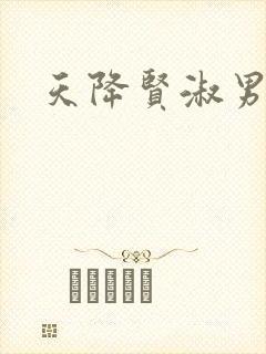 天降贤淑男小说