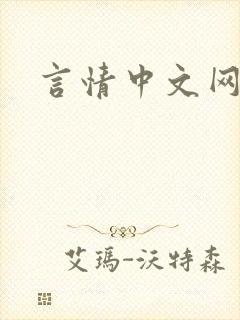 言情中文网封面