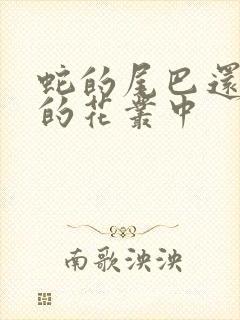 蛇的尾巴还在我的花丛中