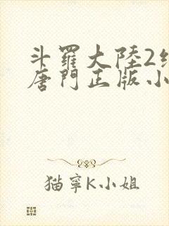 斗罗大陆2绝世唐门正版小说