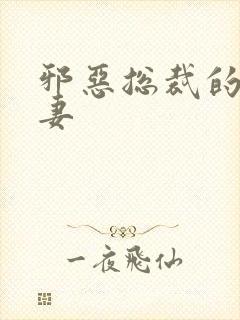 邪恶总裁的娇宠妻封面