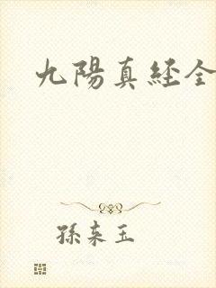 九阳真经全文封面