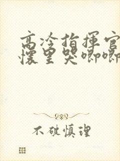 高冷指挥官在我怀里哭唧唧第二季封面