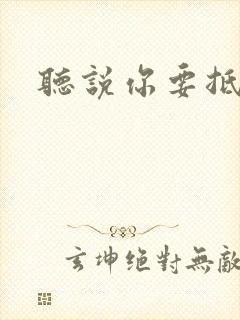 听说你要抵抗我