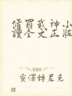 修罗武神小说阅读全文正版