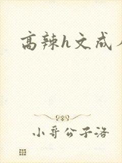 高辣h文成人h封面