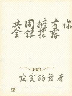 共同拥有你by金银花露封面