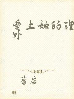 爱上她的理由番外封面