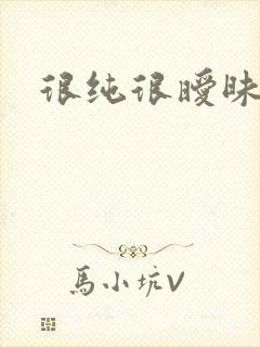 很纯很暧昧小说