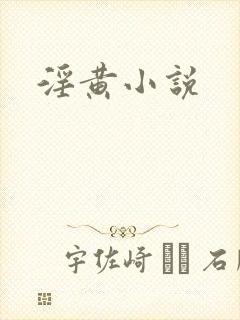 淫黄小说
