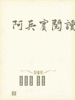 阿兵宾阅读目录封面