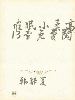 催眠小柔高达第13章免费阅读