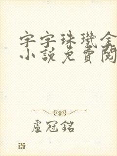 字字珠玑金银花小说免费阅读