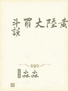 斗罗大陆黄化小说封面