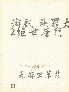 游戏 斗罗大陆2绝世唐门